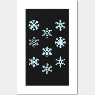 Snowflake Multipack Set (9pcs) Posters and Art